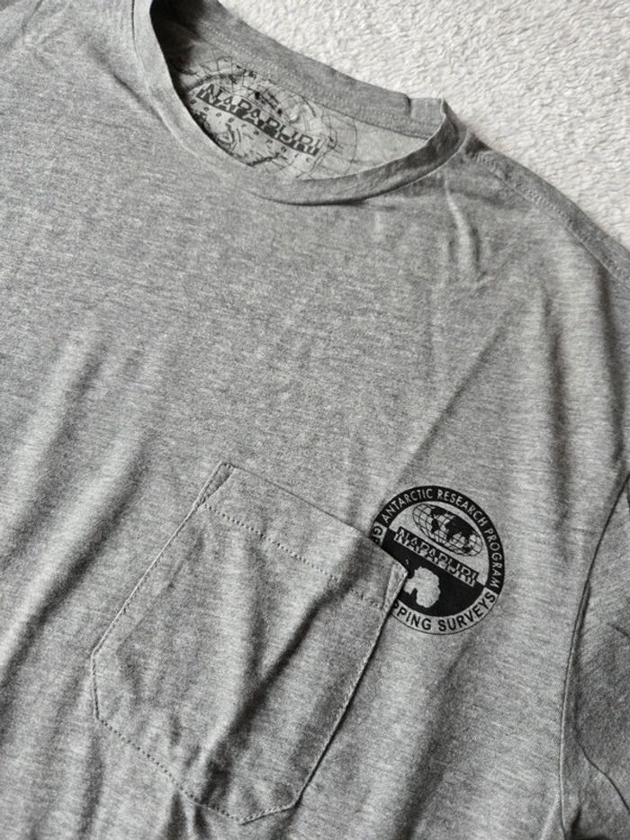 T-shirt manches Longues Napapijri T.XXL neuf - photo numéro 2