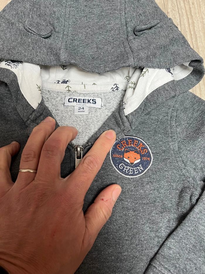 Gilet renard creeks taille 24 mois - photo numéro 2