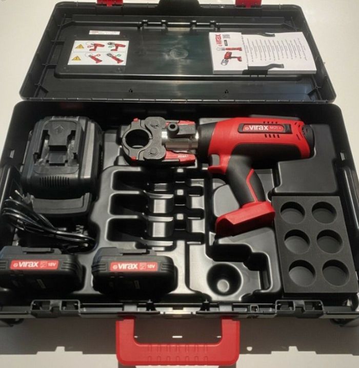 Sertisseuse Virax Viper M21+ avec Inserts en excellent état