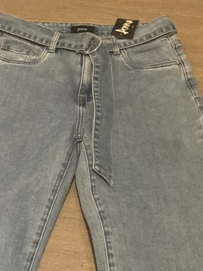 Jean’s taille 36 avec ceinture en jean’s - photo numéro 3