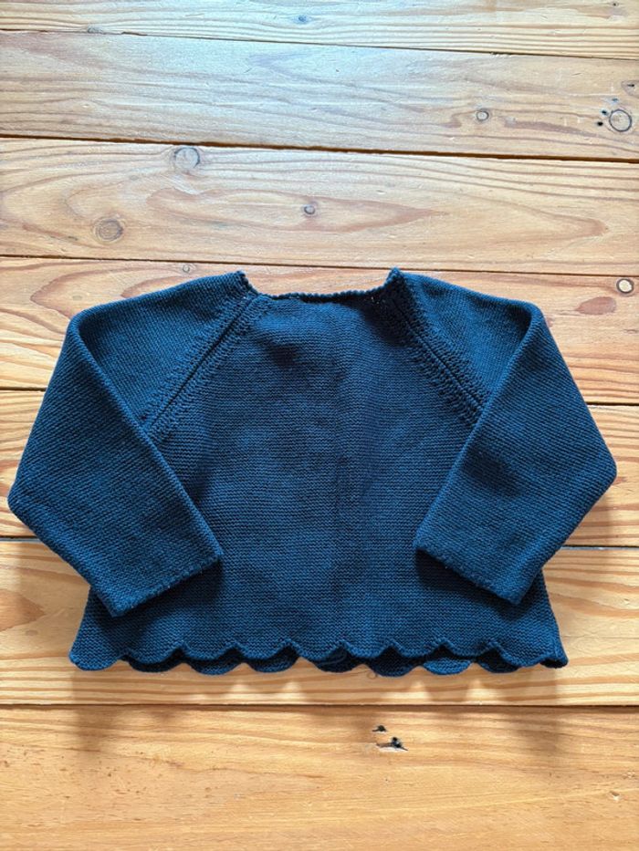 Gilet bleu marine JACADI - photo numéro 2