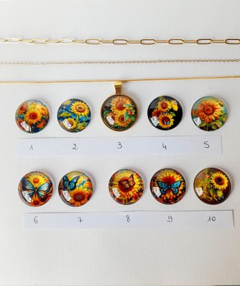 Collier à créer selon vos envies 🌻