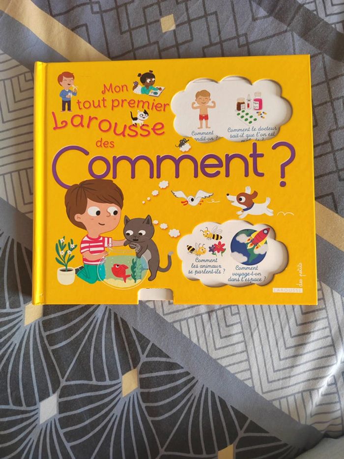 Livre mon tout premier larousse des comment