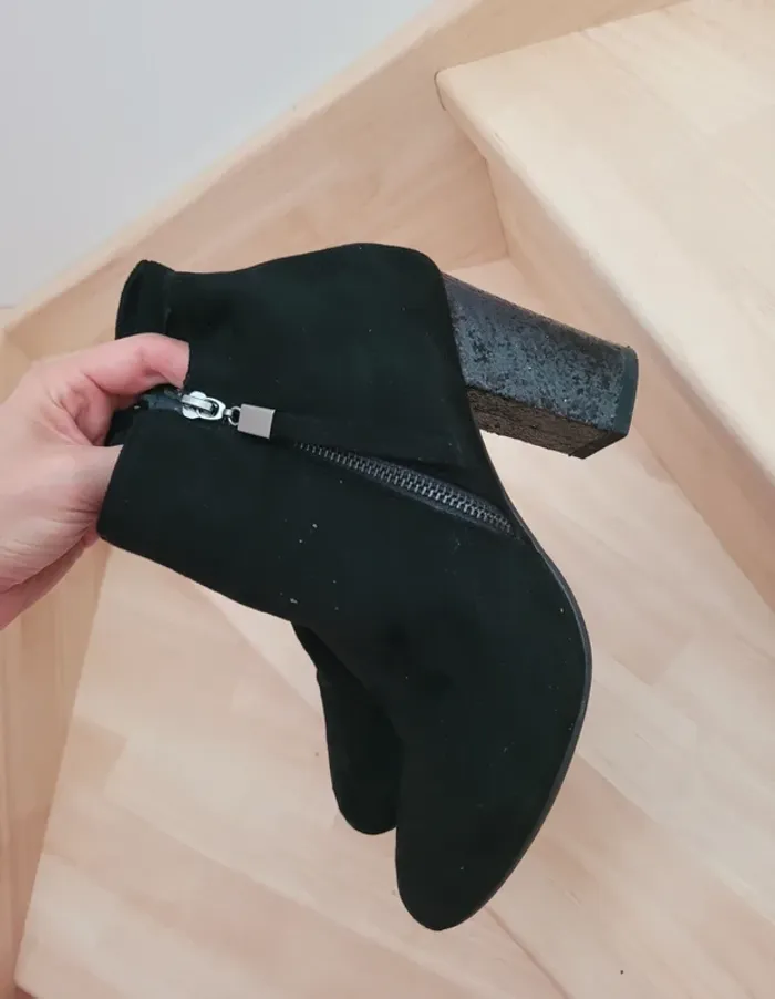 Bottines à talons femme taille 41 - photo numéro 5