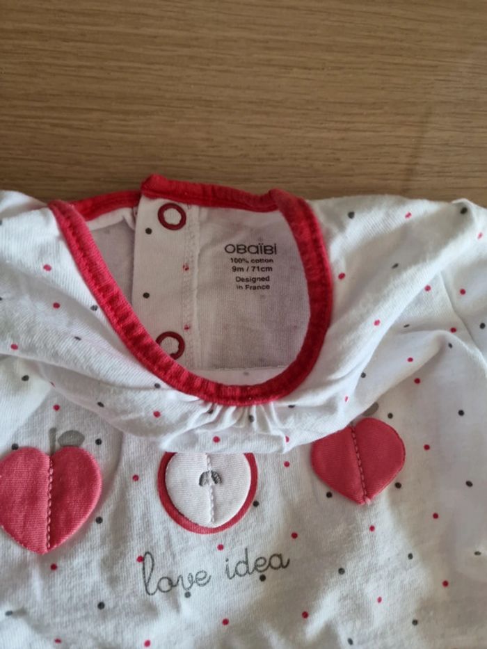 Pyjama 2 pièce neuf lavé obaibi - photo numéro 2