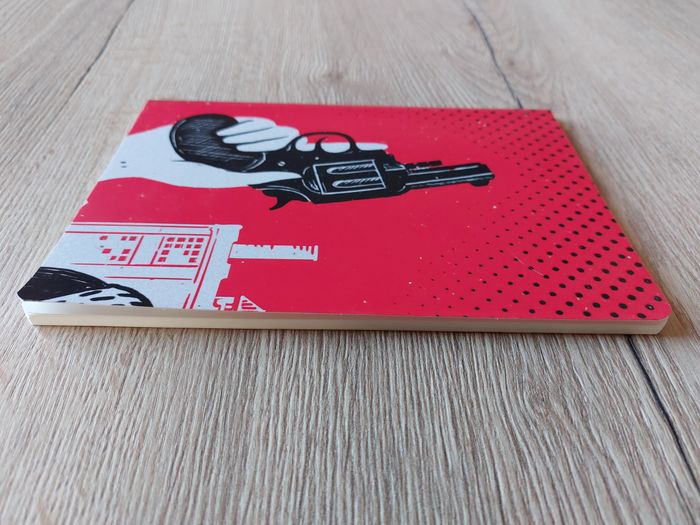 Petit cahier rouge pistolet lignes 64 pages - photo numéro 5