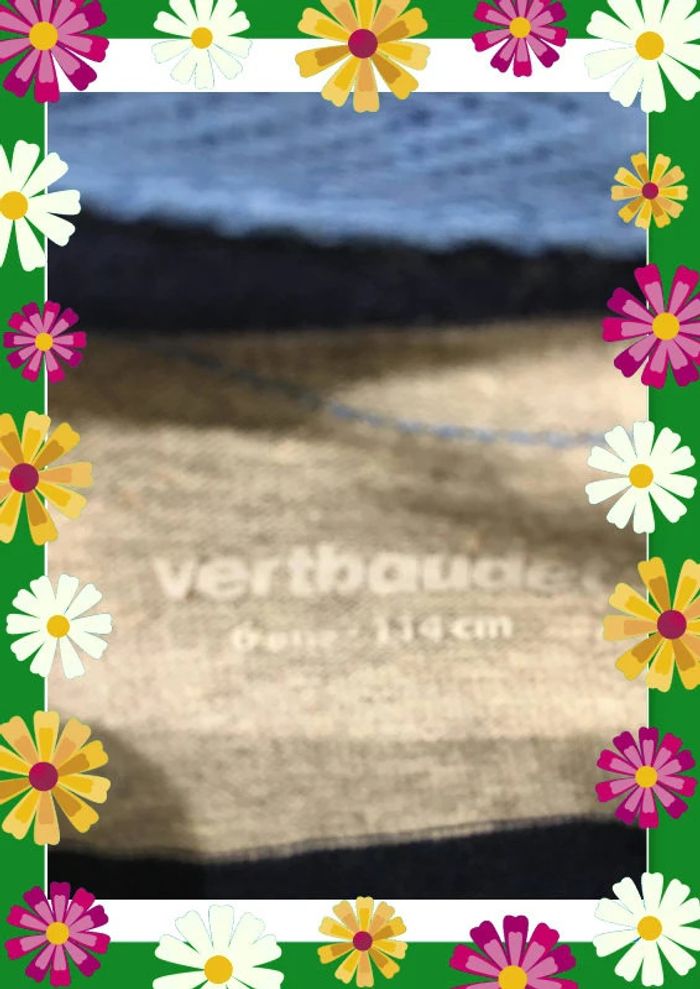 Polo vertbaudet gris et marine - photo numéro 3