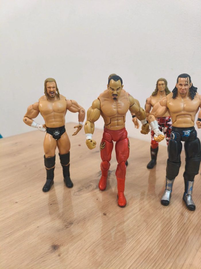 Lot figurines WWE catcheur - photo numéro 2