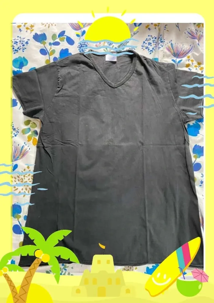 T shirt noir Coastland L