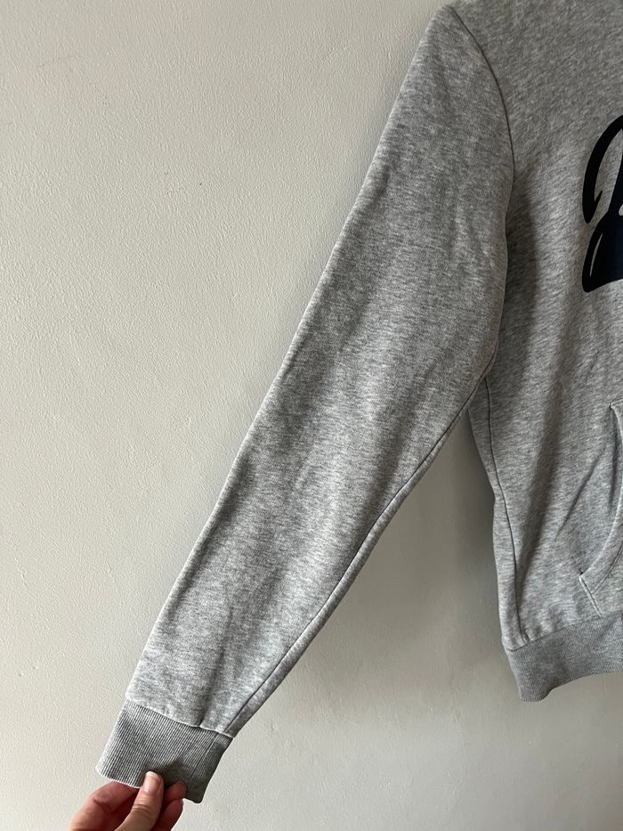 Sweat à capuche gris - photo numéro 4