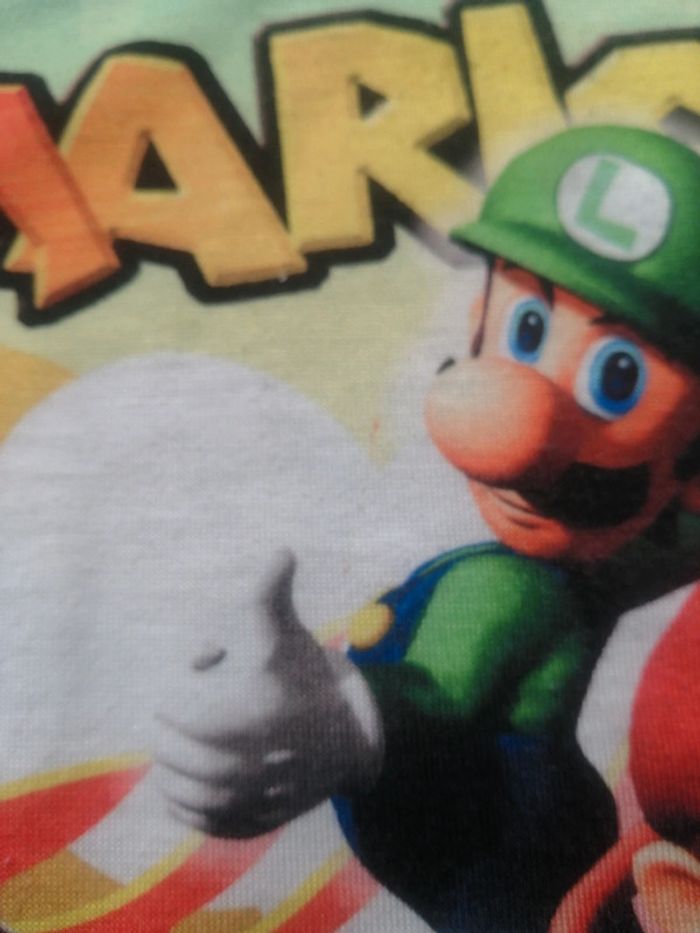 Tee shirt manche courte Mario kart 8A - photo numéro 3