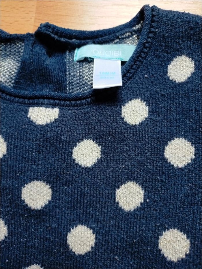 Robe pull pailleté 18 mois - photo numéro 2