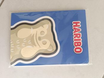 Carnet Haribo A5 neuf