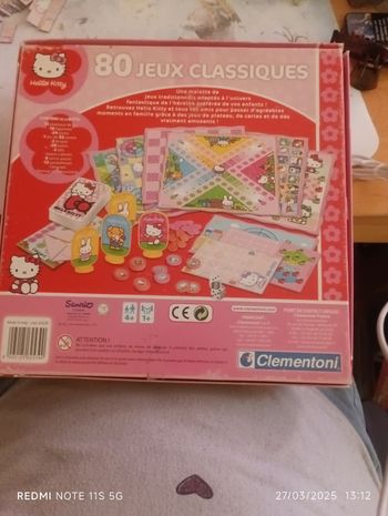 Je veux des jeux de Hello Kitty