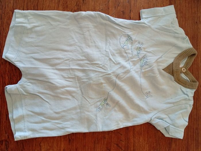 Lot de 6 combishort taille 6 mois - photo numéro 4