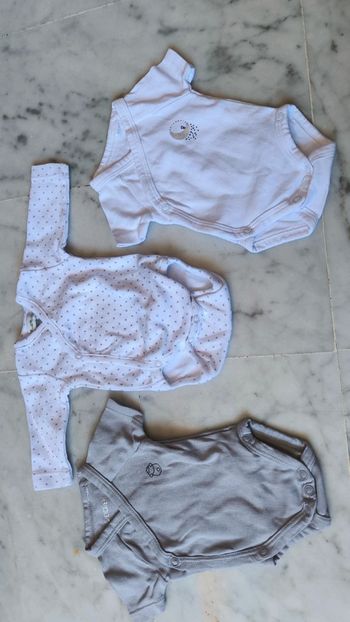 Lot de 3 bodys