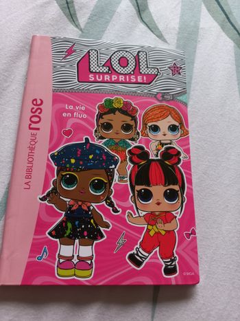 Livre bibliotheque rose L.O.L. surprise lol 6/8 ans tome 9