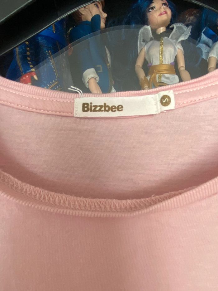 T-shirt rose Bizzbee « girls support girls » - photo numéro 3