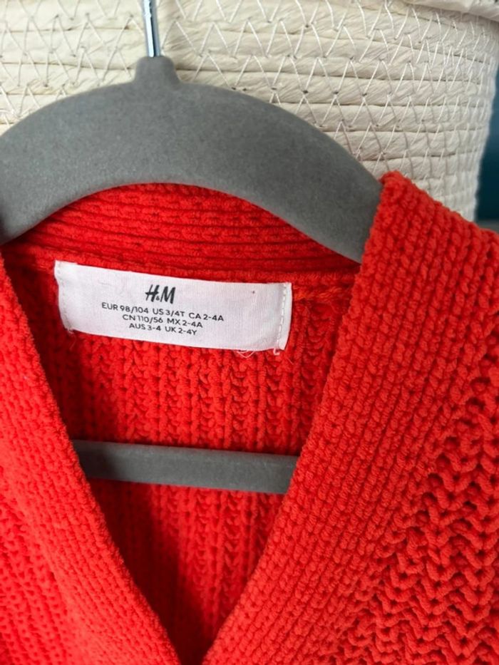 Gilet maille - H&M - 4 ans - photo numéro 3