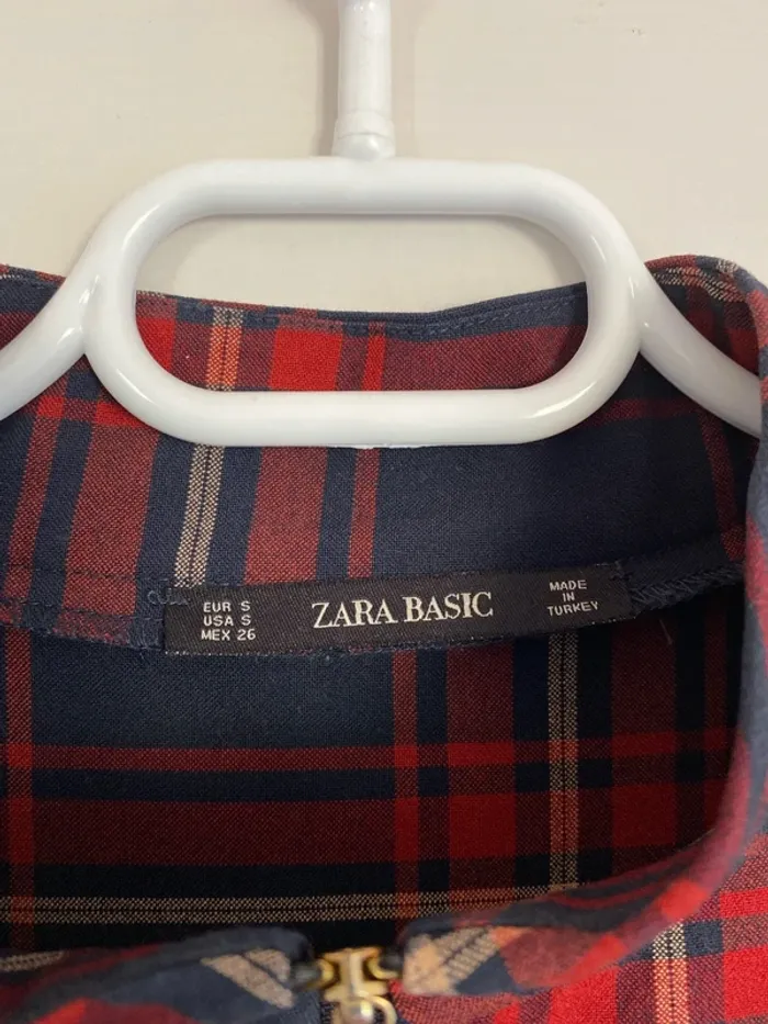 Robe écossaise trapèze Zara taille S - photo numéro 5