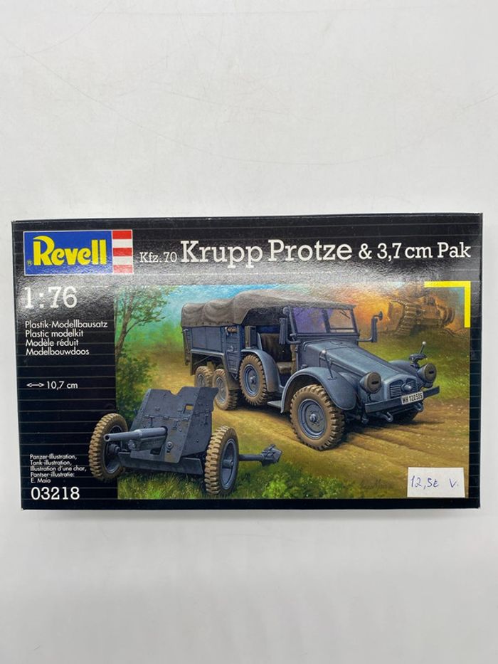 Revell maquette Kfz Krupp Protze & 3,7 cm Pak