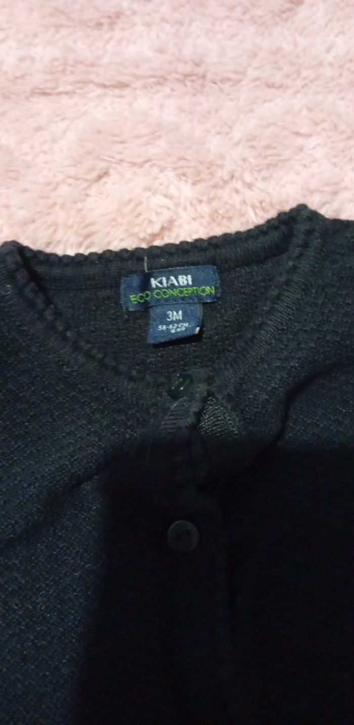 Lot de 3 gilet taille 3 mois - photo numéro 5