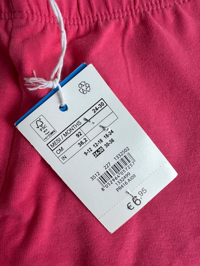 Pantalon rose fushia taille 24-30 mois Fagottino - photo numéro 3