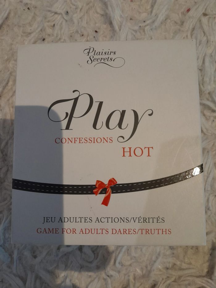 Jeu pour Adultes, Plaisirs Secrets Jeu Confessions Secrètes Soft