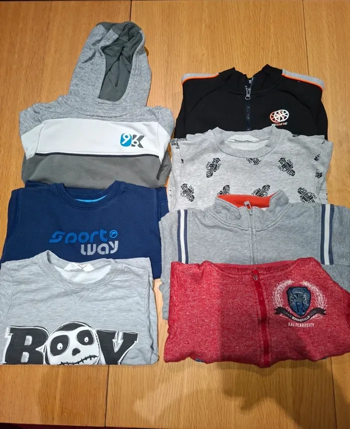 Lot pull et gilet