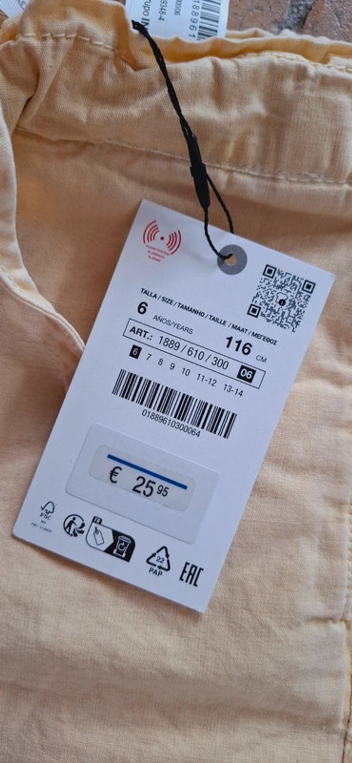 Pantalon fluide zara kids neuf avec étiquette - photo numéro 4