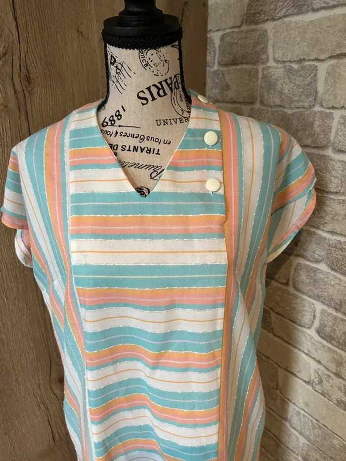 Robe casual vintage taille 38/40 - photo numéro 3