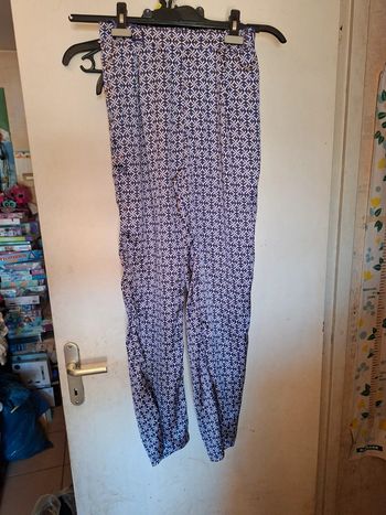 Pantalon léger fluide élastique kiabi S
