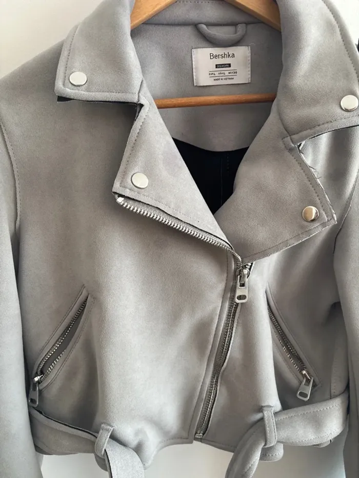 Veste femme suédine - photo numéro 2