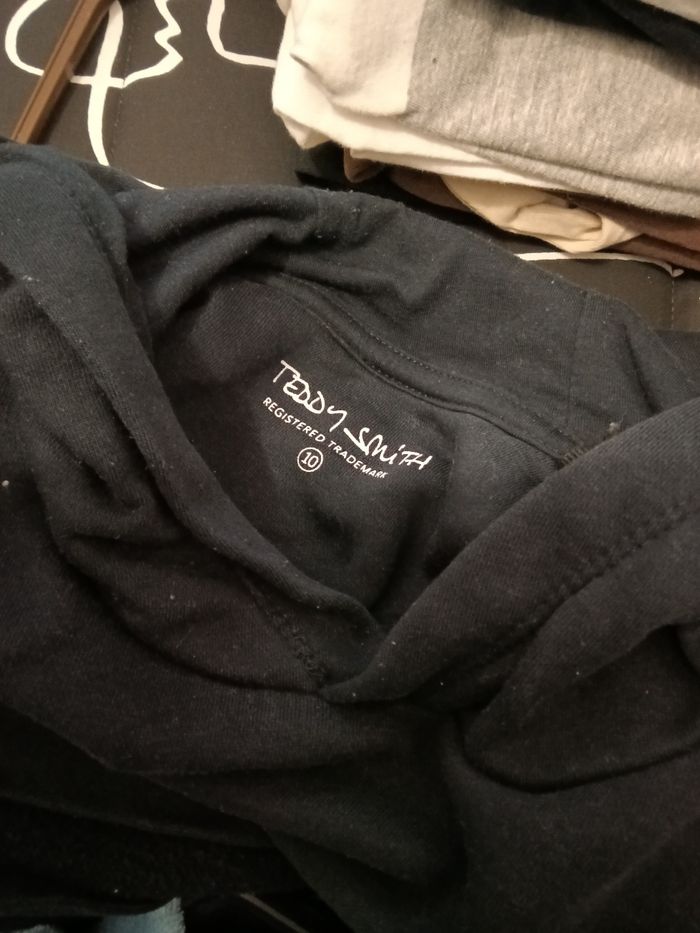 Sweat teddy Smith noir - photo numéro 4