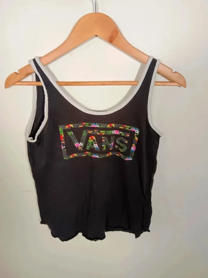 C4 top noir Vans XS