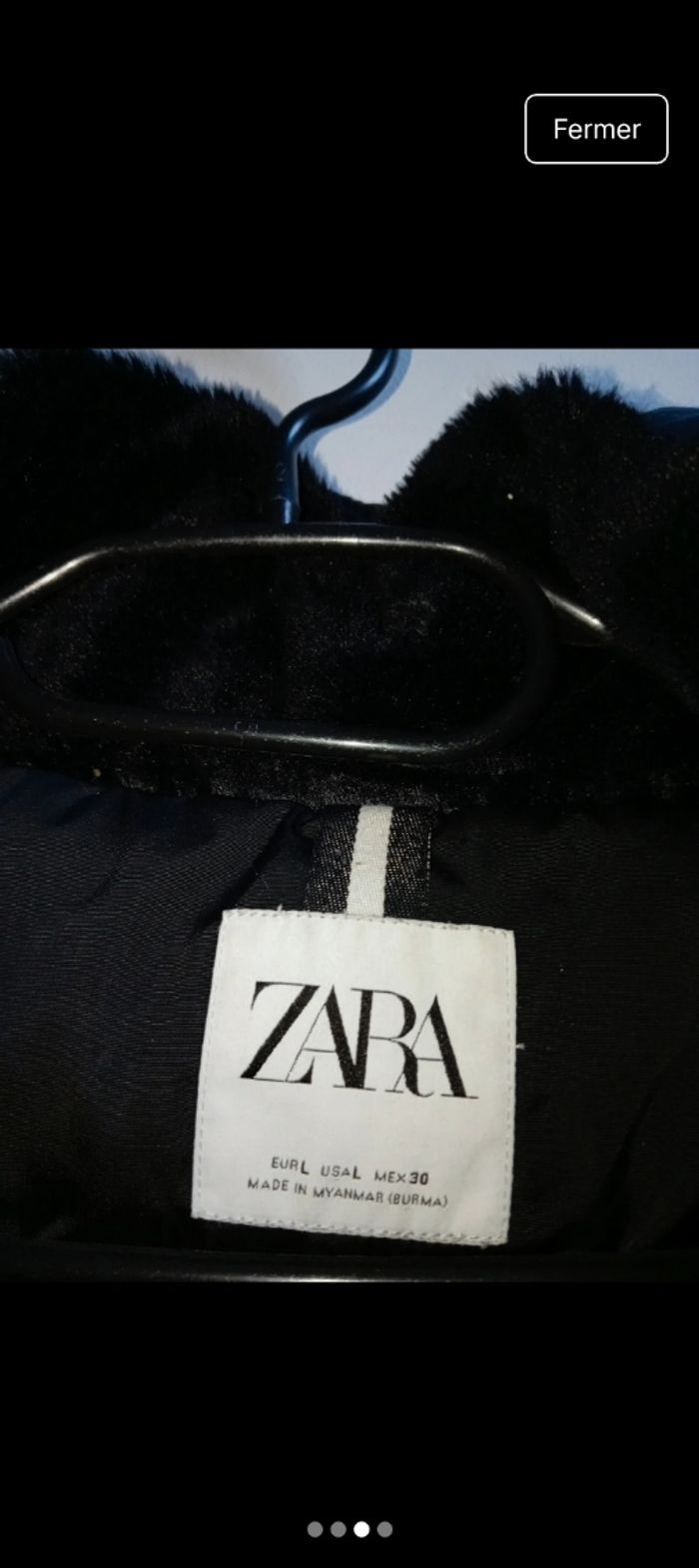 Manteau zara - photo numéro 2