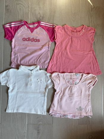 4 t-shirts 18mois