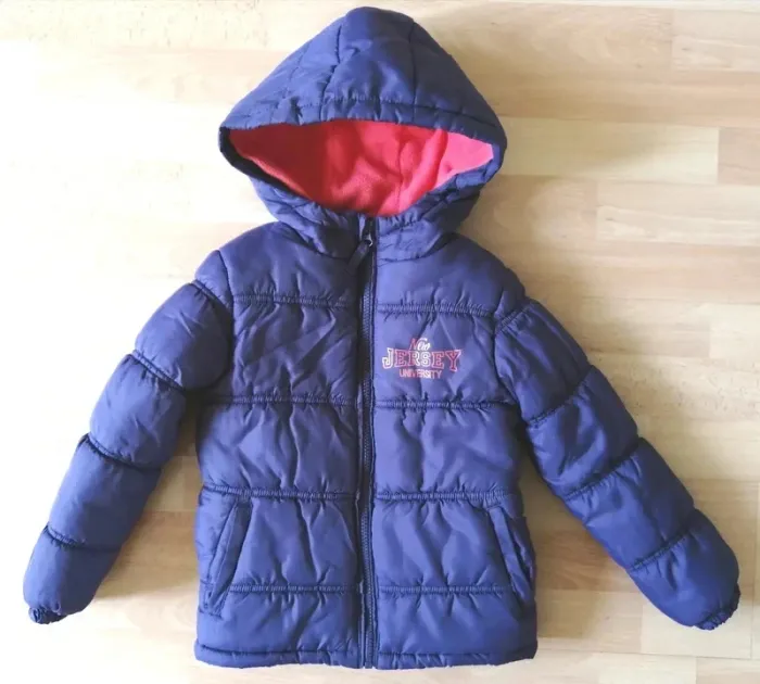 Doudoune violette à capuche 5-6 ans Kiabi - photo numéro 2