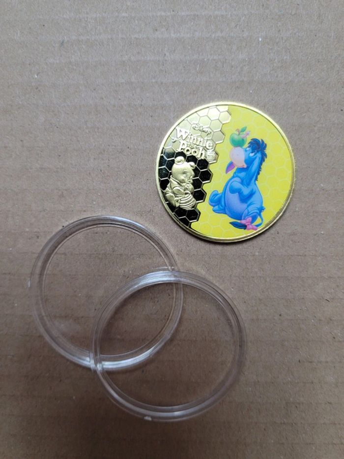 Figurine pièce commémorative Bourriquet disney - photo numéro 3