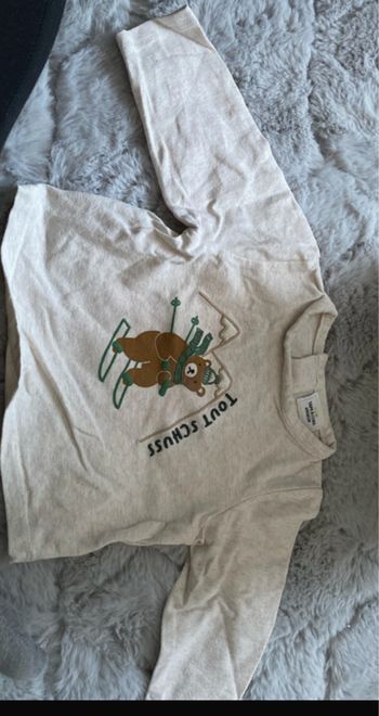 T-shirt ours ski TAO