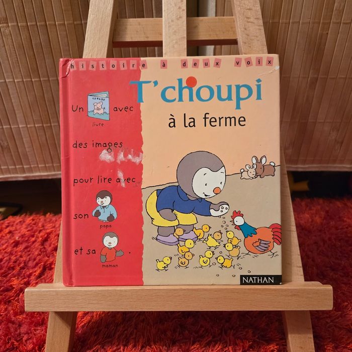 Livre enfant Nathan T’Choupi