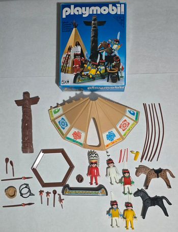 Playmobil Vintage 3483 Indien *incomplet*