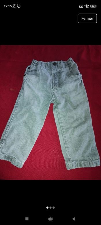 Pantalon garçon e12