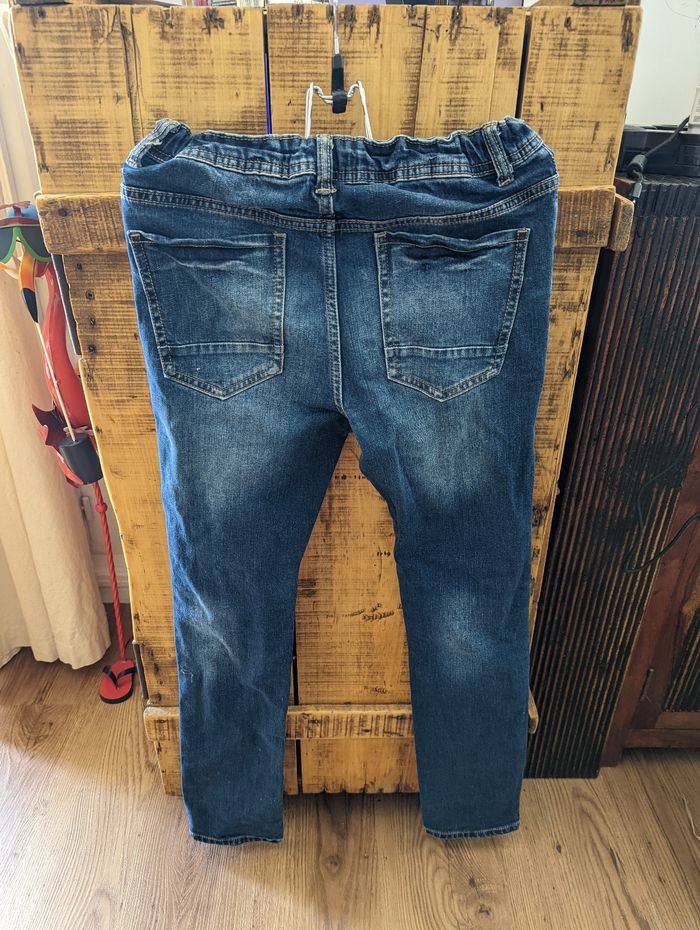 Jeans bleu Kiabi enfant 12ans - photo numéro 2