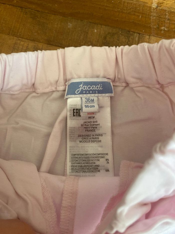 Pantalon rose jacadi - photo numéro 6
