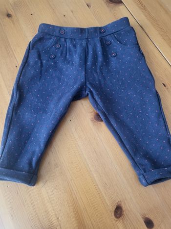 Pantalon obaibi fille 12 mois