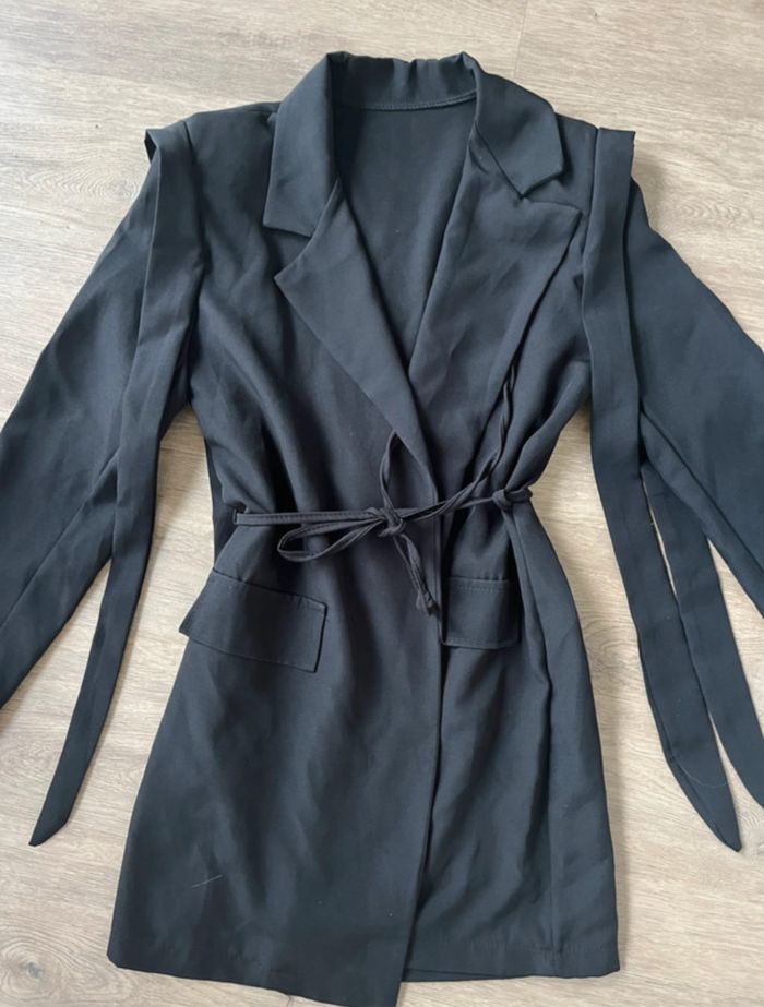 Robe blazer noir - photo numéro 2