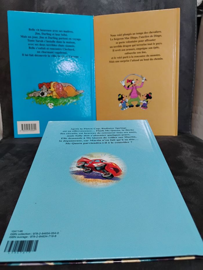 Lot de 3 livres Disney - photo numéro 2