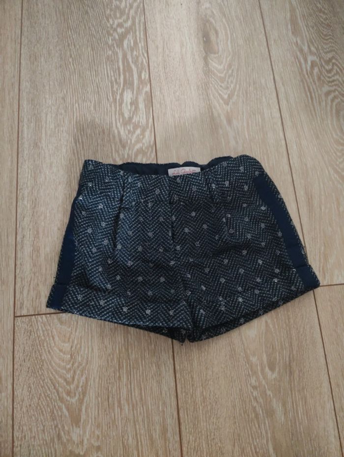 Short hiver Lili gaufrette
