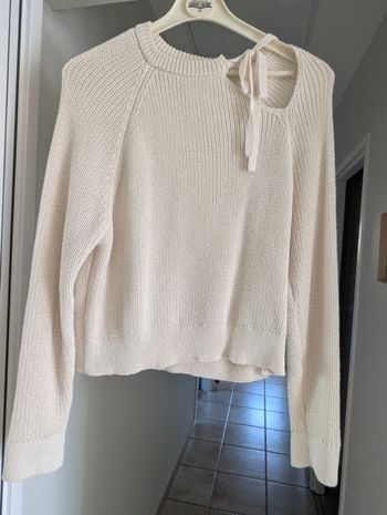 Pull femme over maille de chez mango taille S